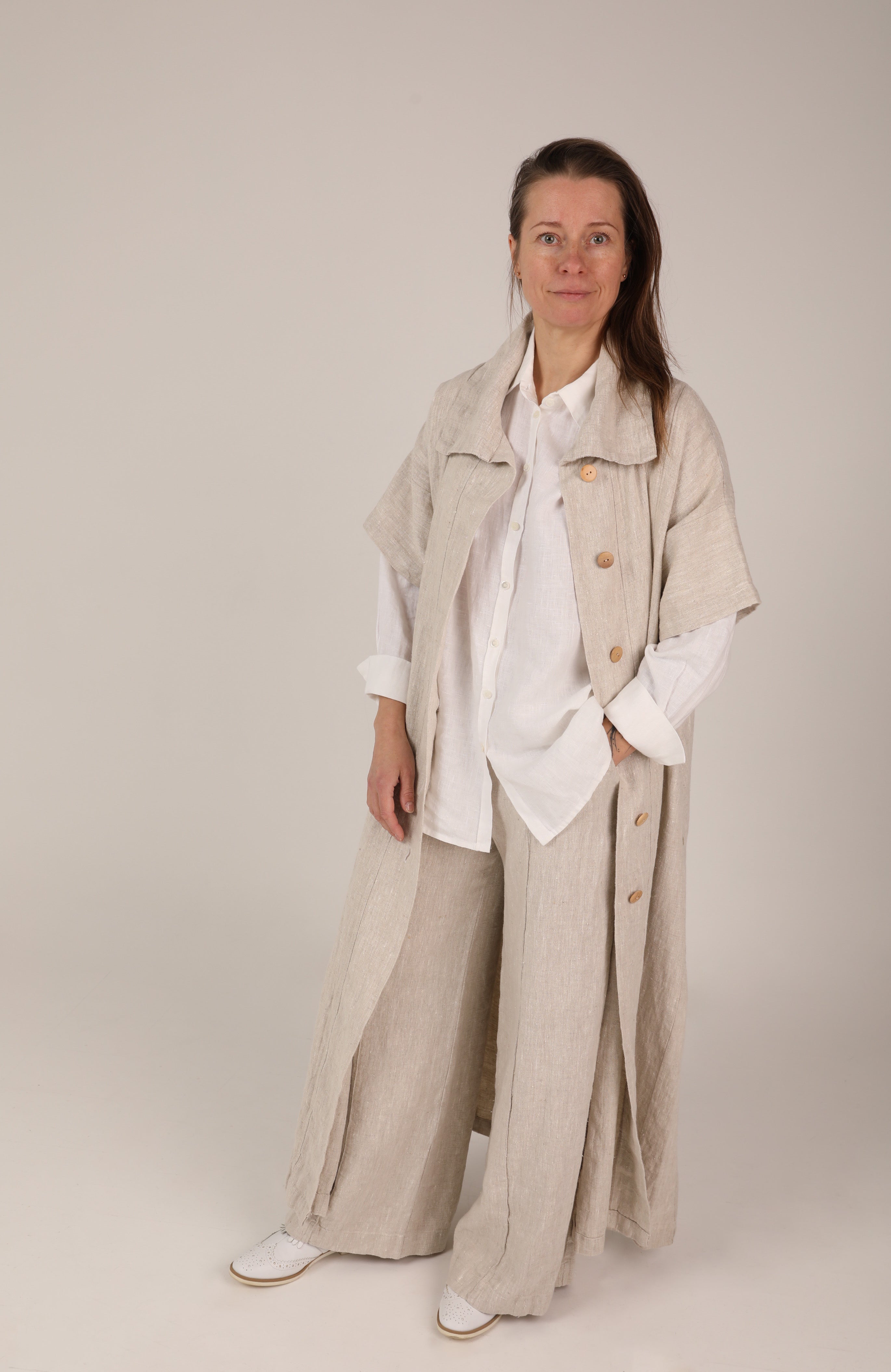 Linen Breeze Jacket