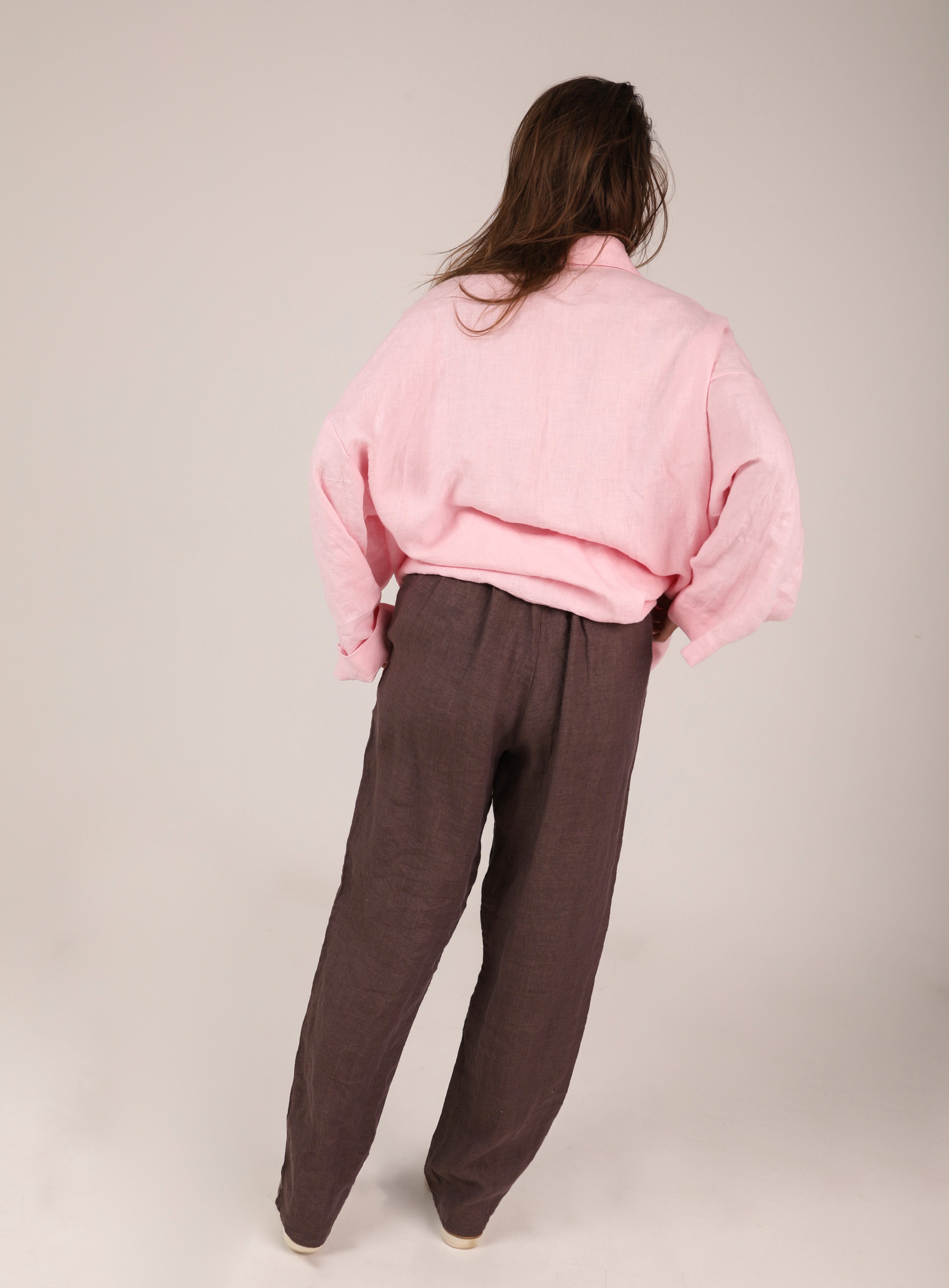 Pants red grape